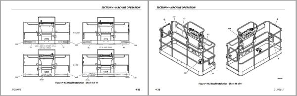 JLG Boom Lifts H800AJ Operation Safety Manual 31219015 2023 PVC 2101 1