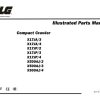 JLG Compact Crawler Booms X17JP X500AJ Parts Manual 3121613 2023