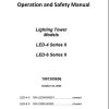 JLG Light Towers LED 4 LED 6 II Operation Safety Manual 1001309656 2023