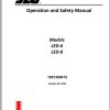 JLG Light Towers LED 6 and LED 8 Operation Safety Manual 1001309415 2023
