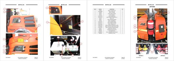 JLG Light Towers Metro LED Parts Manual 1001309537 2023 1