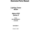 JLG Light Towers Metro POD Series II Parts Manual 1001309911 2023