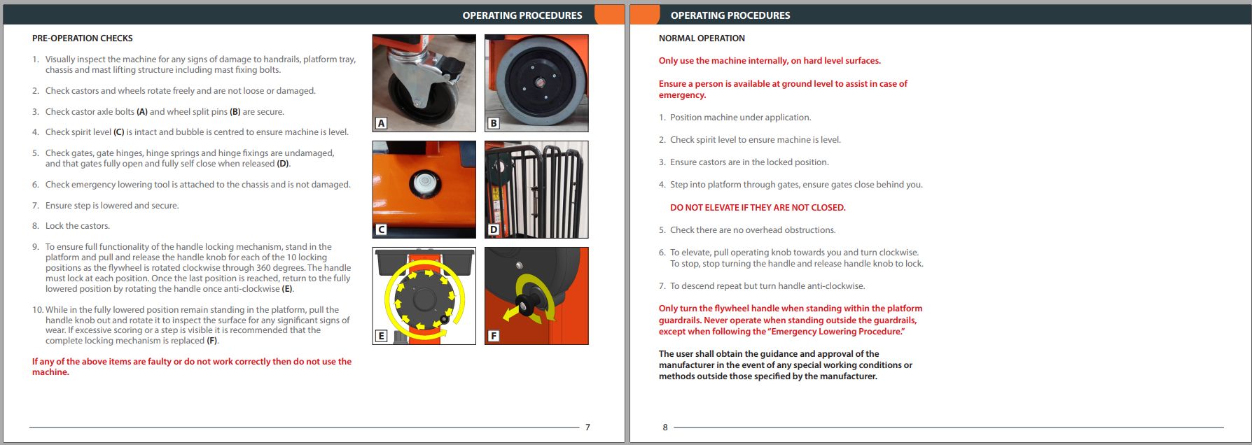 JLG POWER TOWERS Vertical Masts ECOLIFT Operation Maintenance Manual 1001288176 2023 1