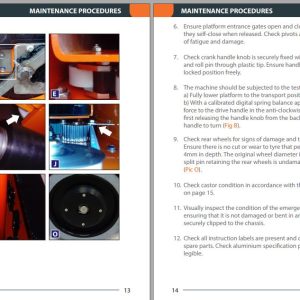 JLG POWER TOWERS Vertical Masts ECOLIFTX Operation Maintenance Manual 1001308876 2023 1