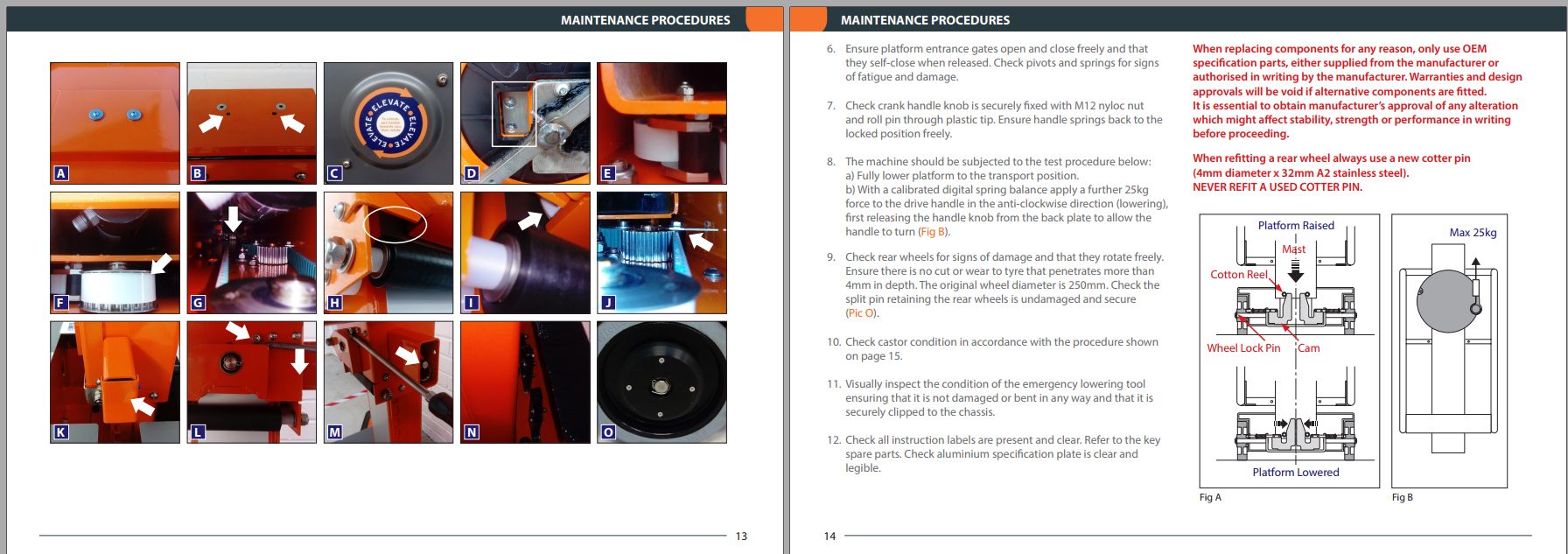 JLG POWER TOWERS Vertical Masts ECOLIFTX Operation Maintenance Manual 1001308876 2023 1