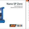JLG POWER TOWERS Vertical Masts NANO SP ZERO Operation Maintenance Manual 1001308859 2023