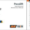 JLG POWER TOWERS Vertical Masts PECOLIFT Operation Maintenance Manual 1001305105 2023