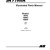 JLG SKYTRAK Telehandlers 10042 10054 8042 Parts Manual 31211528 2023 PVC 2011