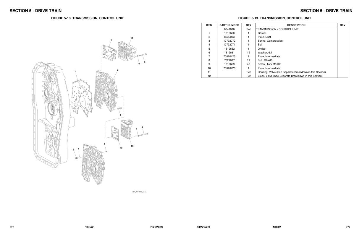 JLG SKYTRAK Telehandlers 10042 Parts Manual 31222439 2023 PVC 2311 1