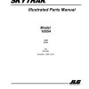 JLG SKYTRAK Telehandlers 10054 Parts Manual 31211625 2023 PVC 2105