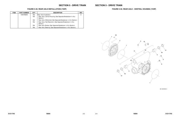 JLG SKYTRAK Telehandlers 10054 Parts Manual 31211743 2023 PVC 2111 1