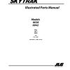 JLG SKYTRAK Telehandlers 6036 6042 Parts Manual 31211389 2023 PVC 1911 2005