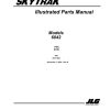 JLG SKYTRAK Telehandlers 6042 Parts Manual 31211622 2023 PVC 2105