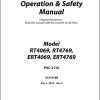 JLG Scissor Lifts ERT4069 ERT4769 RT4069 RT4769 Operation Safety Manual 31219168 2023 PVC 2110
