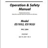 JLG Scissor Lifts ES1932 ES1932i Operation Safety Manual 31221541 2023 PVC 2304