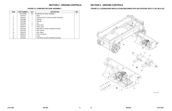 JLG Scissor Lifts ES1932 Parts Manual 31217453 2023 PVC 2104 1