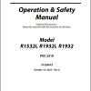 JLG Scissor Lifts R1532i R1932 R1932i Operation Safety Manual 31220672 2022 PVC 2210