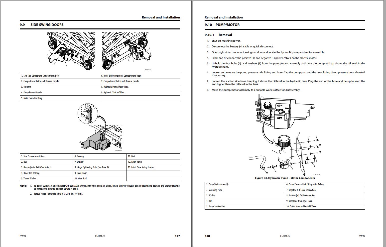 JLG Scissor Lifts R4045 Operation Safety Manual 31221539 2023 PVC 2304 1