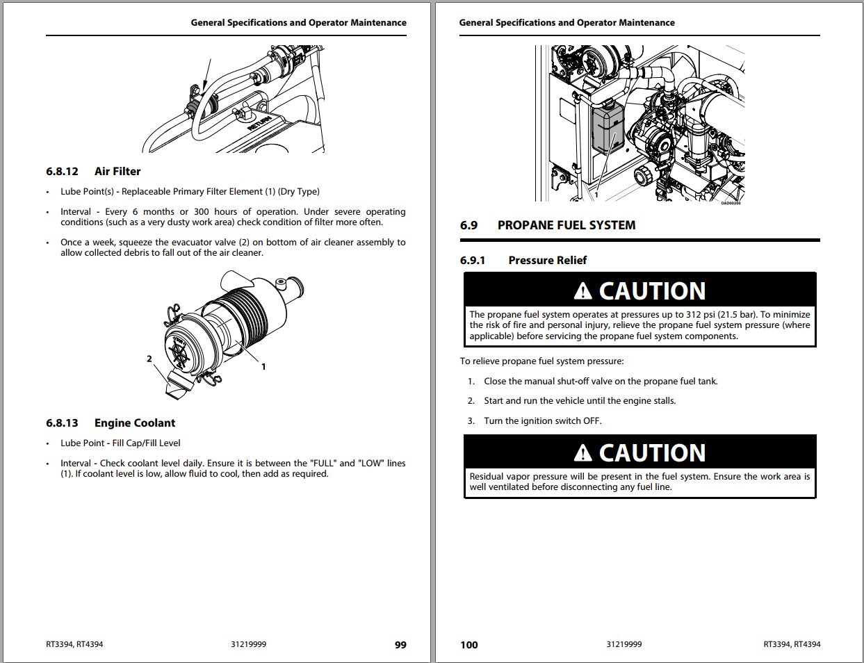 JLG Scissor Lifts RT3394 RT4394 Operation Safety Manual 31219999 2022 PVC 2204 1