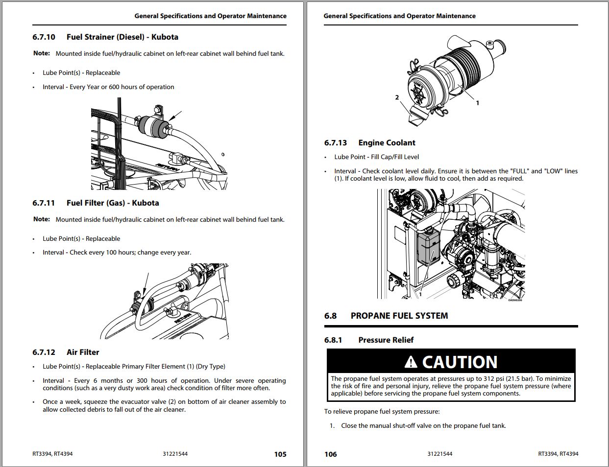 JLG Scissor Lifts RT3394 RT4394 Operation Safety Manual 31221544 2023 PVC 2304 1