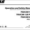 JLG TOUCAN Vertical Lifts 12E 12E Plus 32E Operation Safety Manual 31210313 2023