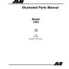 JLG Telehandlers 1043 Parts Manual 31211635 2023 PVC 2105