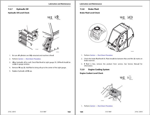 JLG Telehandlers 12010 2733 Operation Safety Manual 31211887 2022 PVC 2205 1