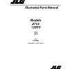 JLG Telehandlers 12010 2733 Parts Manual 31222453 2023 PVC 2311
