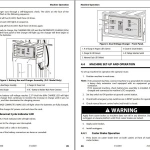 JLG Vertical Masts 25AM 30AM 38AM Operation Safety Manual 31220631 2022 PVC 2208 1