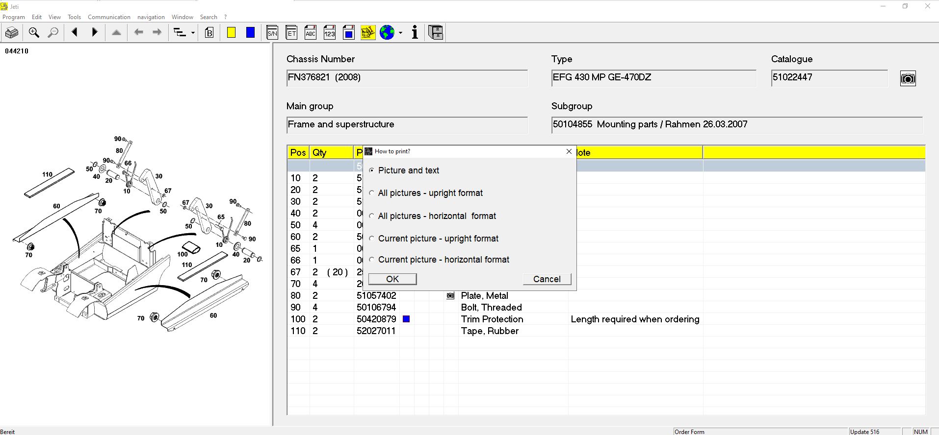 JUNGHEINRICH JETI ForkLift ET v4.37 Updated 516 03.2024 Spare Parts Catalog 5