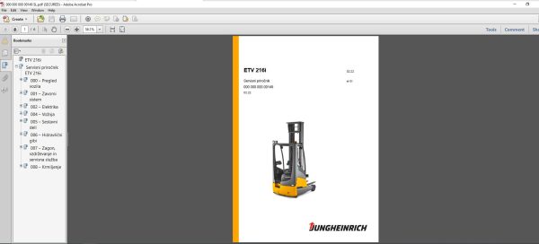 JUNGHEINRICH JETI ForkLift SH v4.37.02 SL2 09.2023 Service Information 5