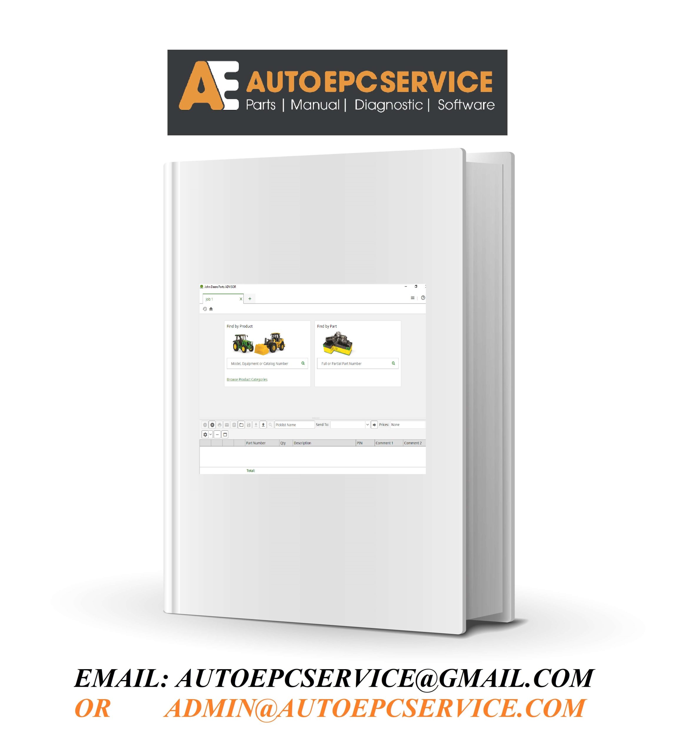 John Deere Hitachi Parts ADVISOR 02.2024 Spare Parts Catalog Offline scaled