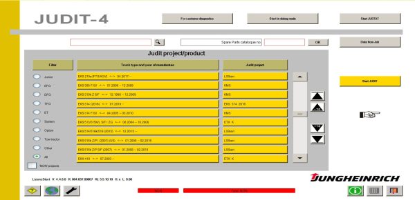 Jungheinrich JETI Judit ForkLift v4.37.007 07.2023 Diagnostic Software 1