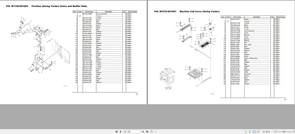 Komatsu Crawler Excavators PC200 8M0 Part Book 1