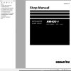 Komatsu Dump Truck HM400 5 Shop Manual SEN06519 21