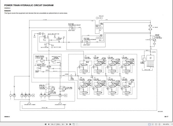 Komatsu Dump Truck HM400 5 Shop Manual SEN06519 21 1