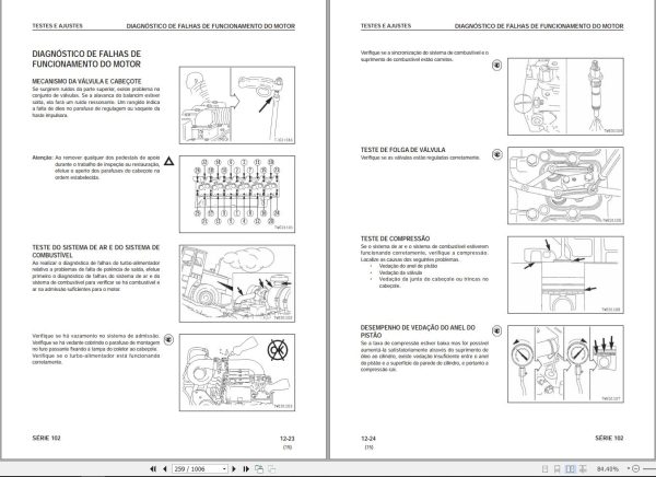 Komatsu Engine 102 Series Shop Manual KPBM010020 PT 1