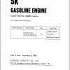 Komatsu Engine 5K Part Book PGA5K00 01
