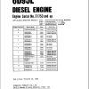 Komatsu Engine 6D95L Part Book