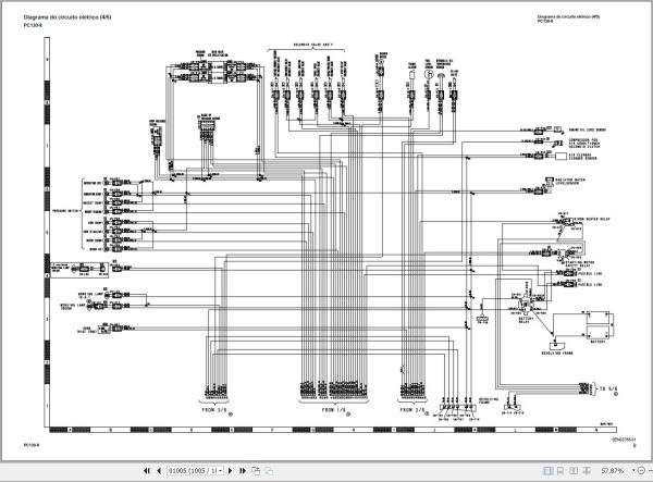 Komatsu Excavator PC130 8 Shop Manual KPBM376307 PT 1