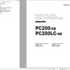 Komatsu Excavator PC200 6B PC200LC 6B Shop Manual KPBM002010 PT
