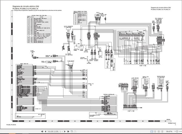 Komatsu Excavator PC200 8 PC200LC 8 PC240LC 8 Shop Manual KPBM008412 PT 1