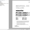 Komatsu Excavator PC200 PC200LC 7 PC220 PC220LC 7 Shop Manual GSBD024301 ES