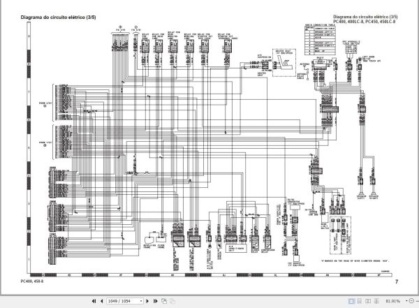 Komatsu Excavator PC300 8 to PC350LC 8 Shop Manual PT 1