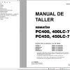 Komatsu Excavator PC400 PC400LC 7 PC450 PC450LC 7 Shop Manual GSBM033005 ES