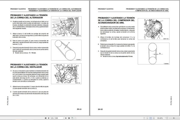 Komatsu Excavator PC750 6 PC800 6 Shop Manual GSBM008704 ES 1