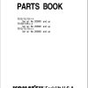 Komatsu Forklift FG10 18 FG15 18H FD10 18 Part Book FENO1859 01