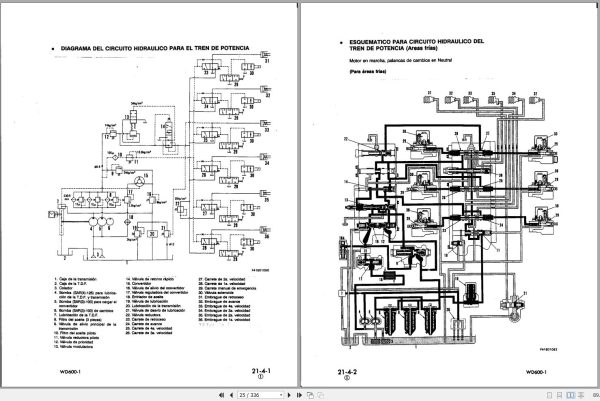Komatsu Wheel Dozer WD600 1 Shop Manual GSBM041E0102 ES 1