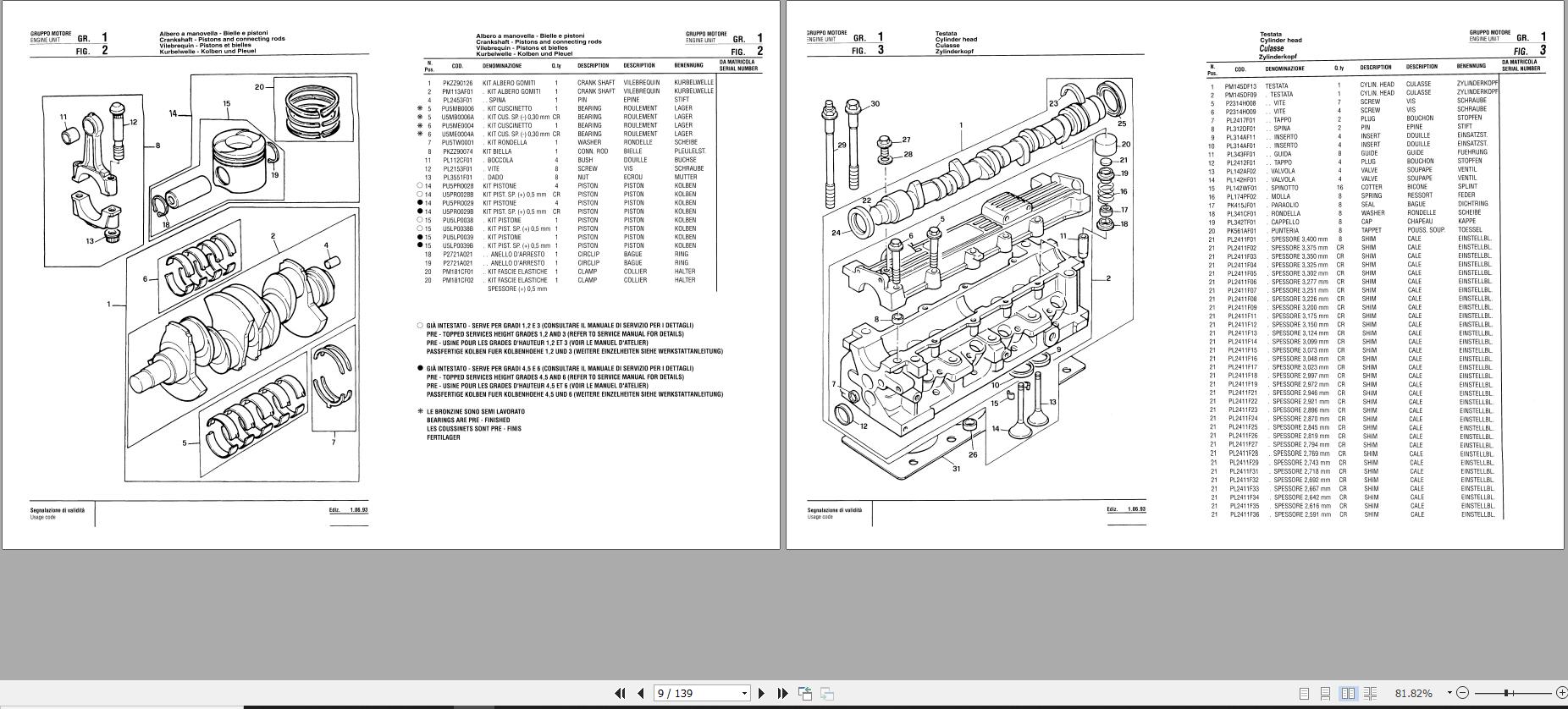Komatsu Wheel Loader Fai 556 Part Book PR4L55610 1