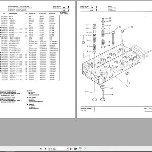 Komatsu Wheel Loader Fai 585 595 Part Book R41PR216C0101 1